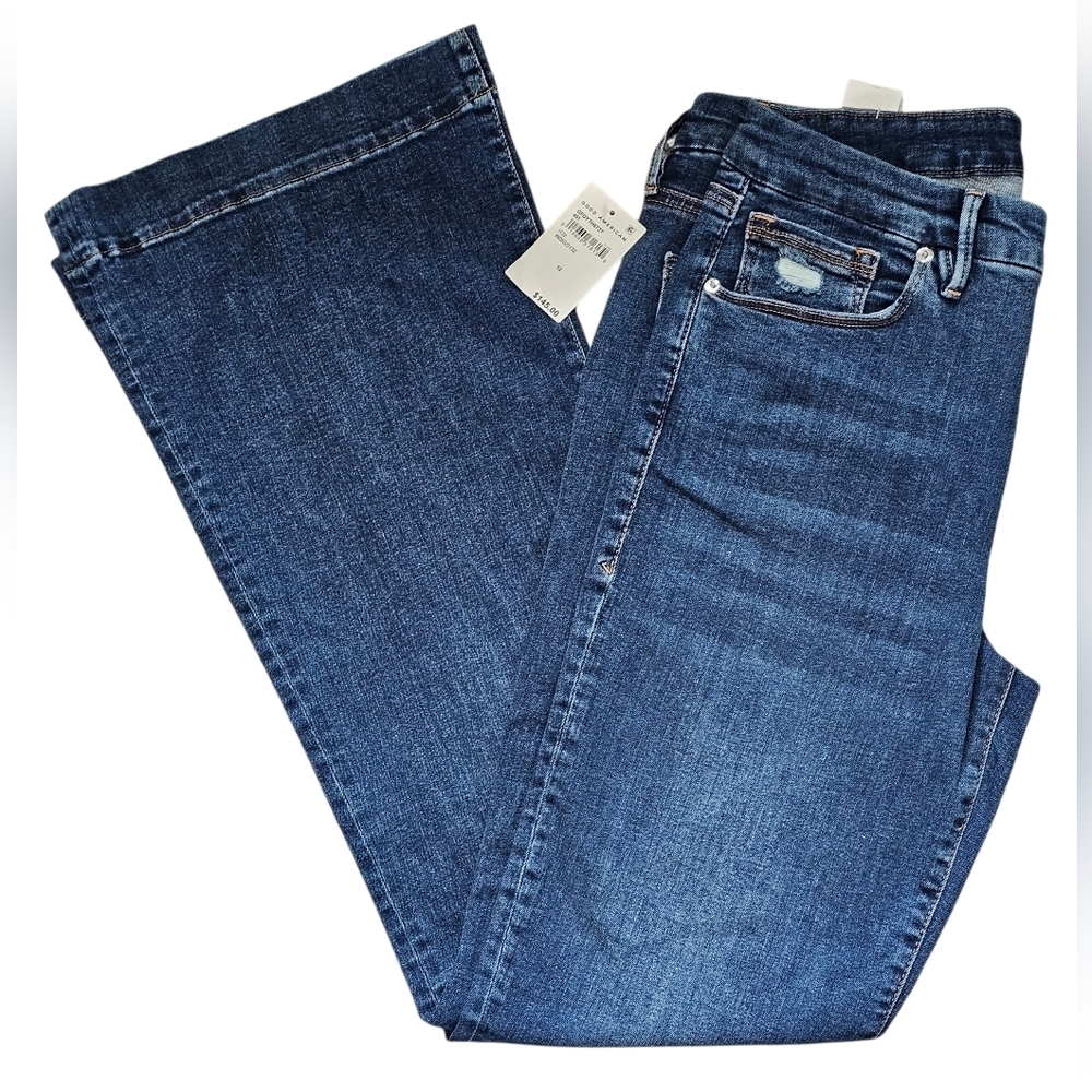 Good American Women's Good Legs Flare, Size 12/31 New With Tags - Picture 4 of 11